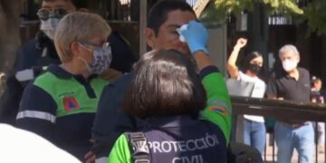 Peregrinos golpean a personal de Protección Civil en la Basílica de Guadalupe