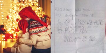 “Quiero que le des vida a mi mamá”: niño le pide a Santa por su mamá con cáncer