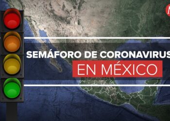 ¿Qué estados están en semáforo de covid-19 rojo, naranja, amarillo y verde?