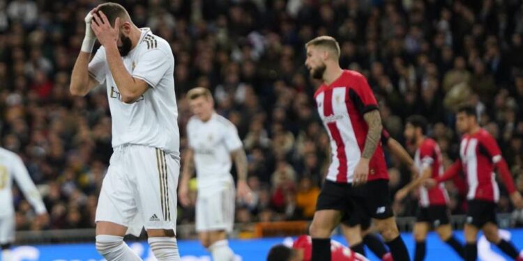 Real Madrid pierde ante el Athletic Club de Bilbao