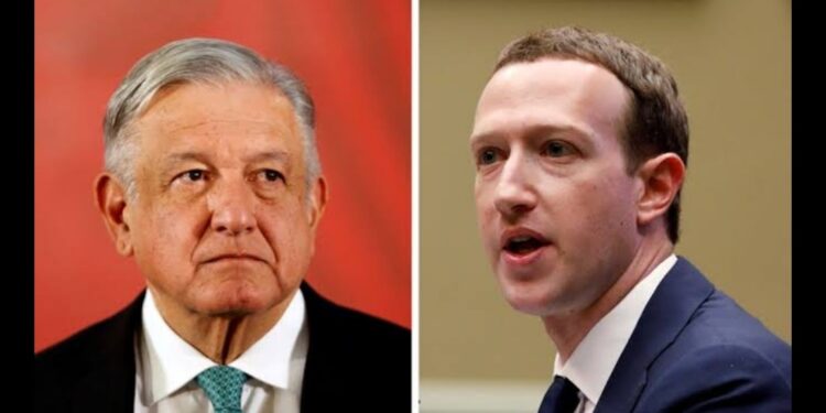 AMLO llama “prepotente y arrogante” a Zuckerberg