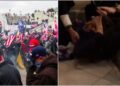 Mujer muere tras ser baleada durante protestas en el Capitolio