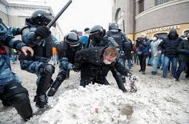 EEUU condena tácticas de Rusia contra manifestantes que apoyan a Navalny
