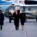 Trump aterriza en Florida poco antes de la juramentación de Biden