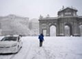 Madrid cierra todos los centros educativos el lunes y el martes por la nevada