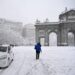 Madrid cierra todos los centros educativos el lunes y el martes por la nevada