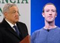 AMLO critica carta de Mark Zuckerberg por cuentas de Trump, fue prepotente
