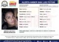 Alerta Amber para localizar a la menor de 15 años en SLP