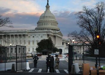 Washington es una fortaleza previo a investidura de Joe Biden; así luce