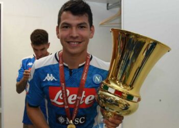 Chucky Lozano rompe récord de anotaciones en la Copa Italia