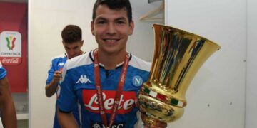 Chucky Lozano rompe récord de anotaciones en la Copa Italia