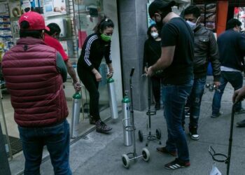 Crisis por escasez de oxígeno en CDMX llega hasta la tv española