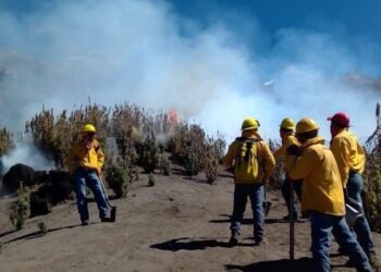 Fogata provocó incendio en el Parque Nacional Iztaccíhuatl-Popocatépetl