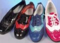 Zapatos bicolor, excéntrico estilo