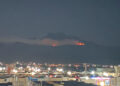 Incendio en el volcán Iztaccihuatl