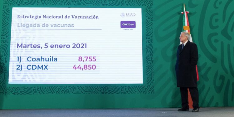 Vacunación contra covid-19 en comunidades apartadas será con brigadas: AMLO