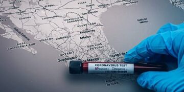 Mapa y casos de covid en México del 7 de enero de 2021