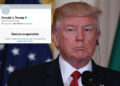Twitter suspende temporalmente cuenta de Trump para evitar violencia