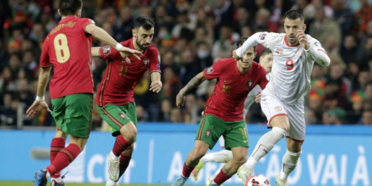 Portugal derrotó a Macedonia del Norte y sacó el boleto hacia el Mundial de Qatar