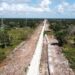Aparece socavón en Tren Maya