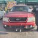 Aseguran camioneta con placas sobrepuestas