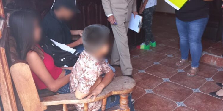 Policías Estatales encontraron a 5 menores de edad reportados como desaparecidos