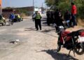 Patrulla se accidentó en Las Flores durante persecución a dos presuntos ladrones