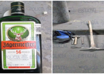 Detenidas, personas que intentaron robar alcohol y herramientas en SLP