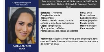 Restos óseos encontrados en Pozos corresponden a Nayeli, joven buscada en SLP: Fiscalía