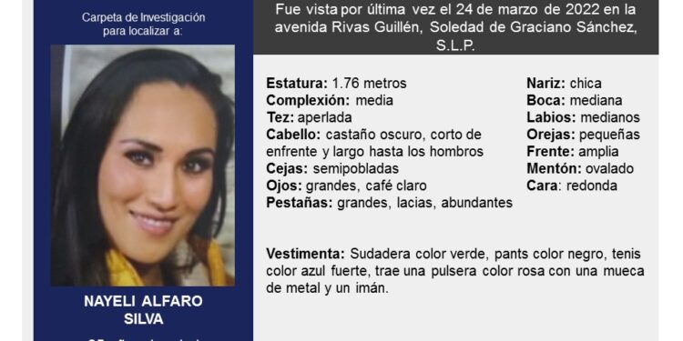 Restos óseos encontrados en Pozos corresponden a Nayeli, joven buscada en SLP: Fiscalía