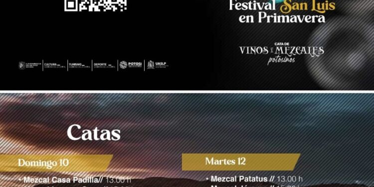 Festival San Luis en Primavera alista cata de vinos y mezcales