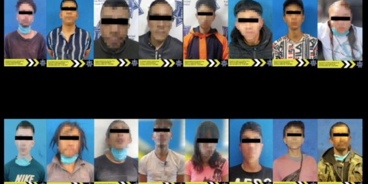 Secretaría de Seguridad y Protección Ciudadana detiene a 45 personas por diversos delitos