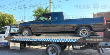 Aseguran cuatro vehículos con reporte de robo