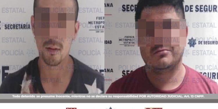 Sujetos son detenidos por robo, allanamiento y daño a propiedad privada