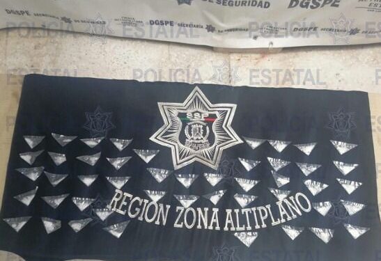 Tras operativo “Matehuala Seguro”, aseguraron 47 dosis de cristal