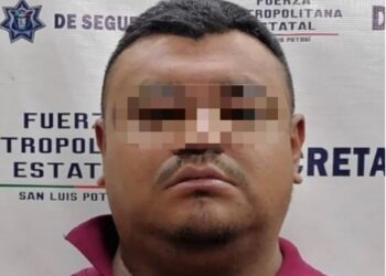 Detienen a dos sujetos con armas de fuego en Cerro de San Pedro