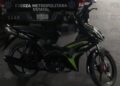 Arrestaron a sujeto que conducía una motocicleta robada