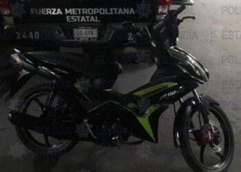 Arrestaron a sujeto que conducía una motocicleta robada