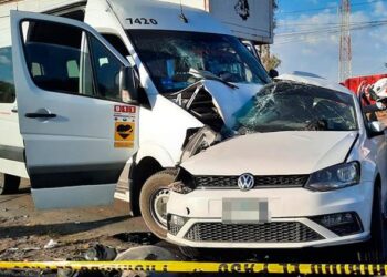 Fallece pareja en terrible choque, en el Periférico