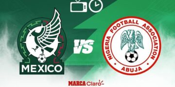 México se enfrenta a Nigeria en un partido amistoso