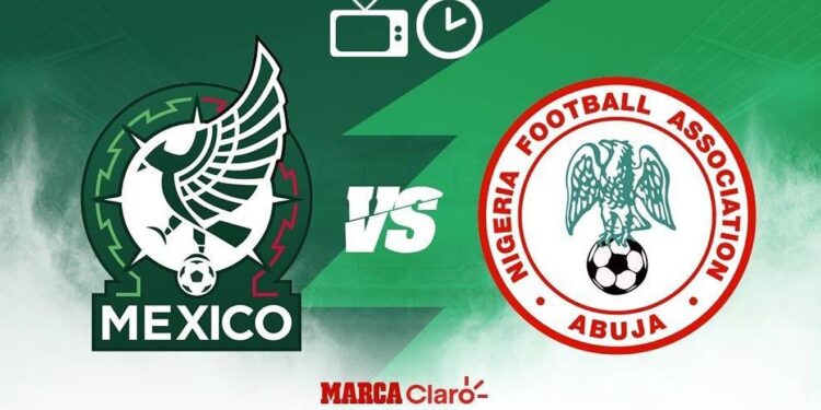 México se enfrenta a Nigeria en un partido amistoso