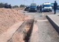 Muere ciclista al caer a zanja en Periférico Ote.
