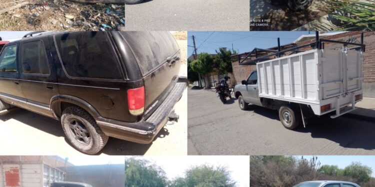 Localizan 16 vehículos con reporte de robo