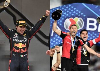 AMLO felicitó a “Checo” Pérez y al Atlas por sus victorias de este fin de semana