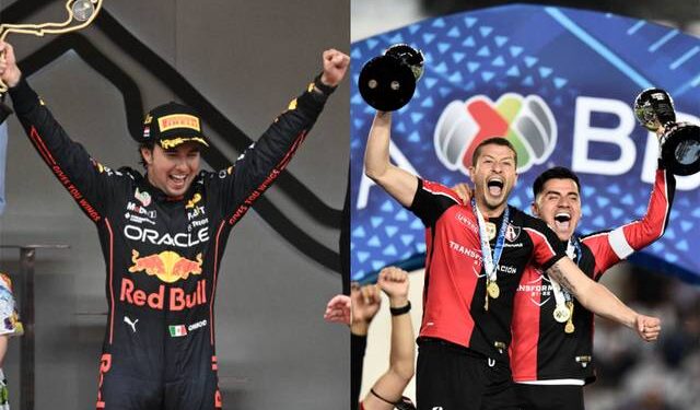 AMLO felicitó a “Checo” Pérez y al Atlas por sus victorias de este fin de semana
