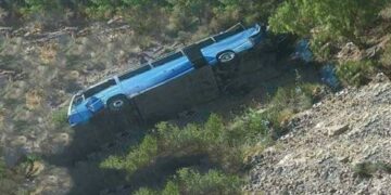 FGE inició investigación tras accidente carretero en Mexquitic