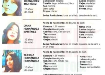 Familiares de 3 adolescentes desaparecidas en Tamazunchale, piden apoyo para su localización