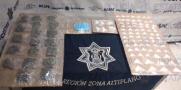 Detienen a sujeto con más de 10 dosis de droga