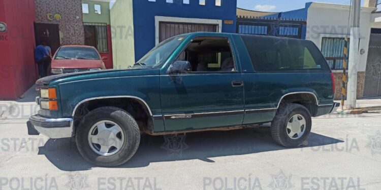 Aseguraron 3 vehículos con reporte de robo en SLP