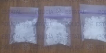 Cae sujeto que fue sorprendido con “cristal” en  SLP